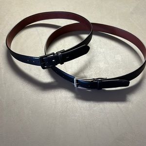 Perry Ellis Mens Belt L30 and Levi’s belt L30